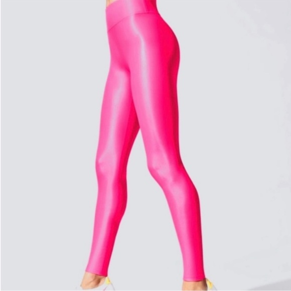 CARBON38 | $128 Takara Shine Legging in Neon Pink, Size Small - Picture 7 of 8